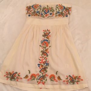 NWOT Miss Minuet strapless boho dress size S